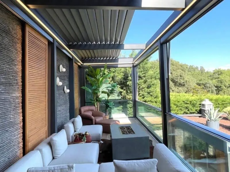 Arkayu bioclimatic louvered retractable roof 18