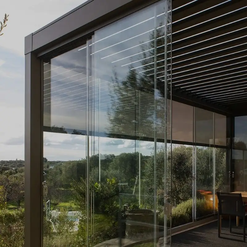 Arkayu bioclimatic louvered retractable roof 21