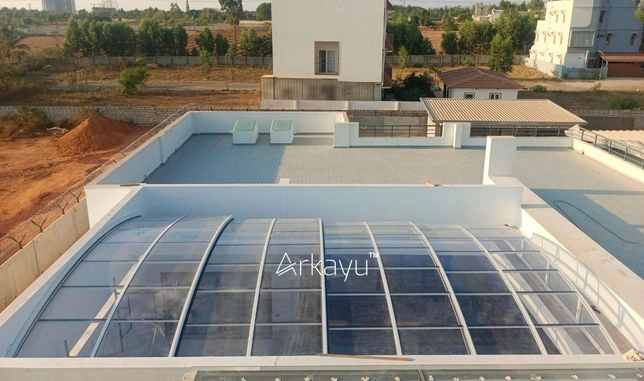 Arkayu-polycarbonate-retractable-roof