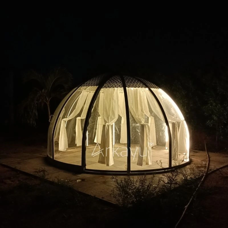 Arkayu Polycarbonate dome in a farm house in India 23