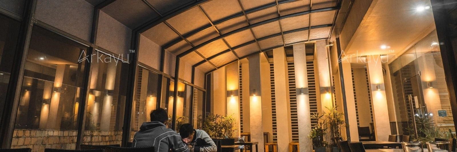 Arkayu Patio Retractable Roof Enclosure