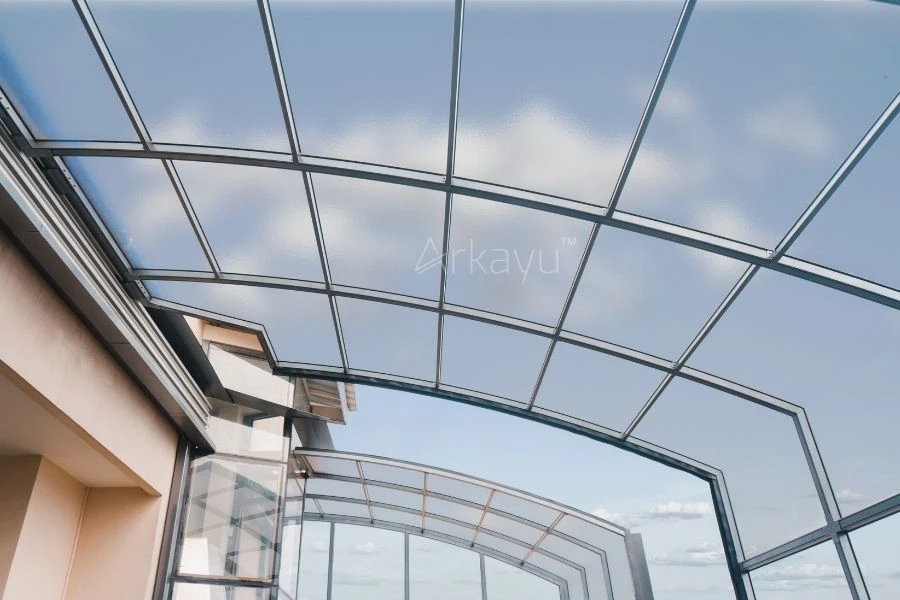Arkayu Patio Retractable Roof Enclosure