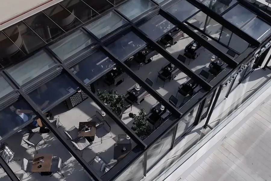 arkayu glass retractable roof