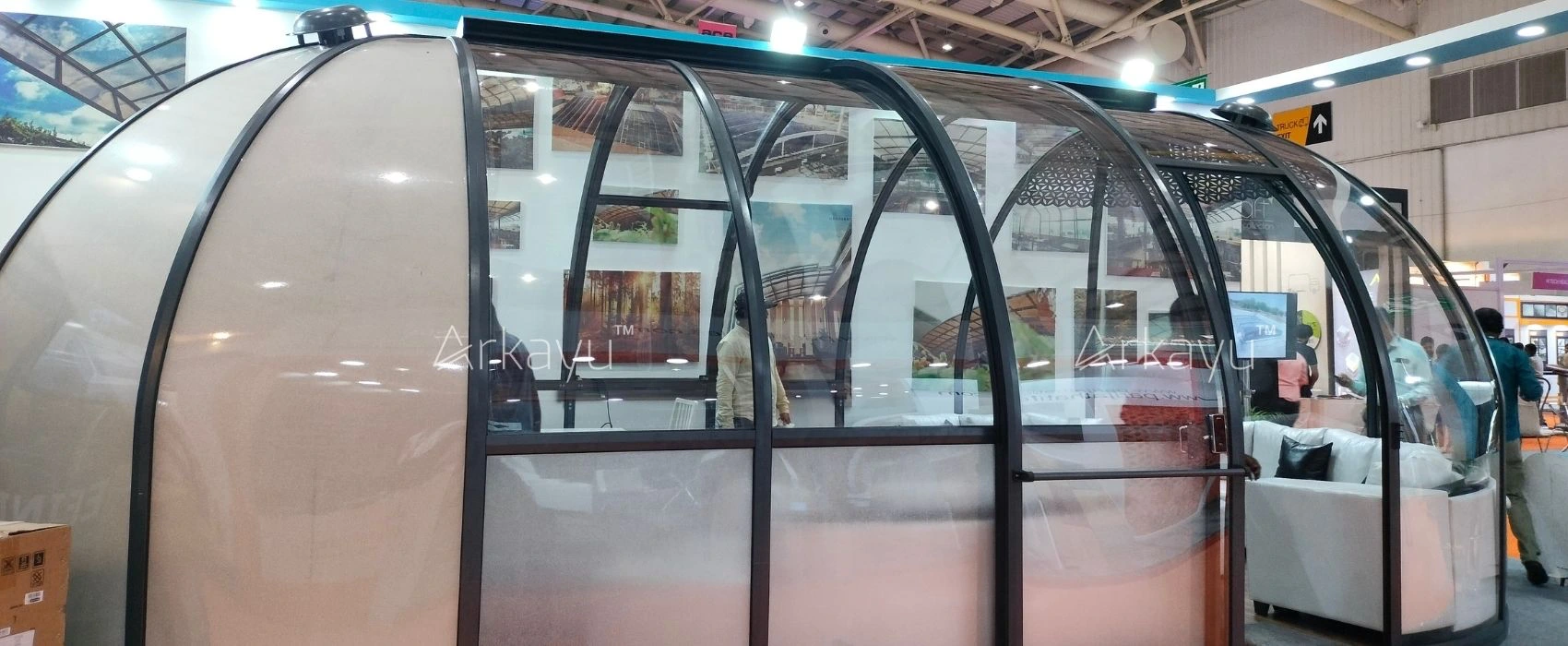 Arkayu glamping polycarbonate dome