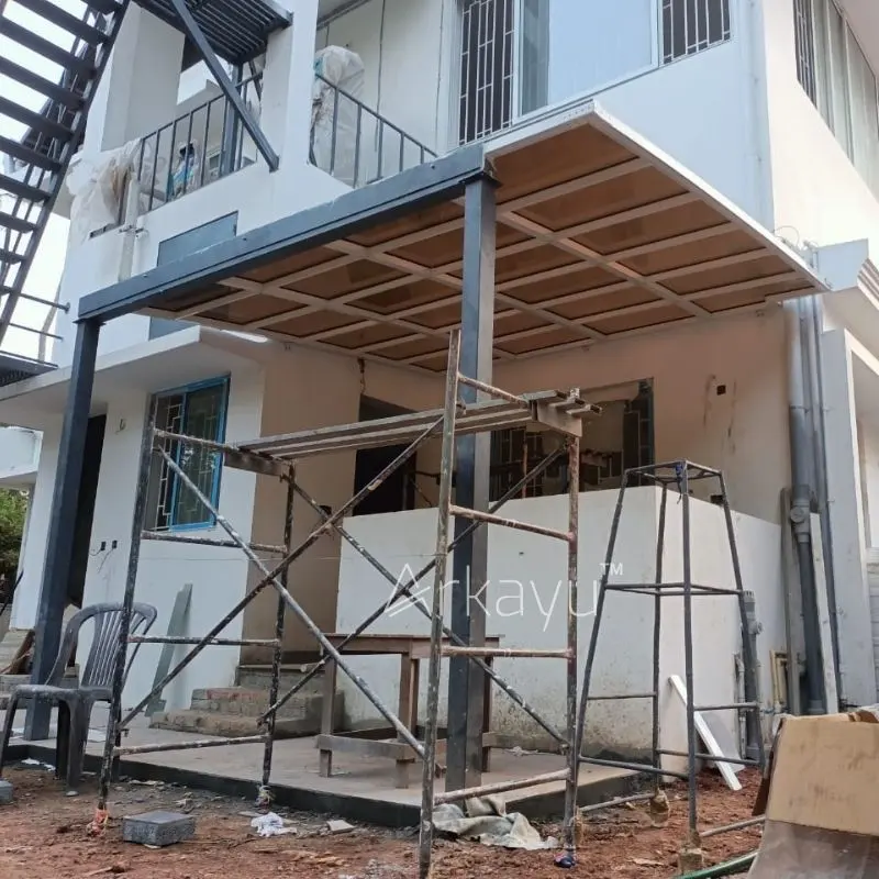 arkayu aluminium pergola