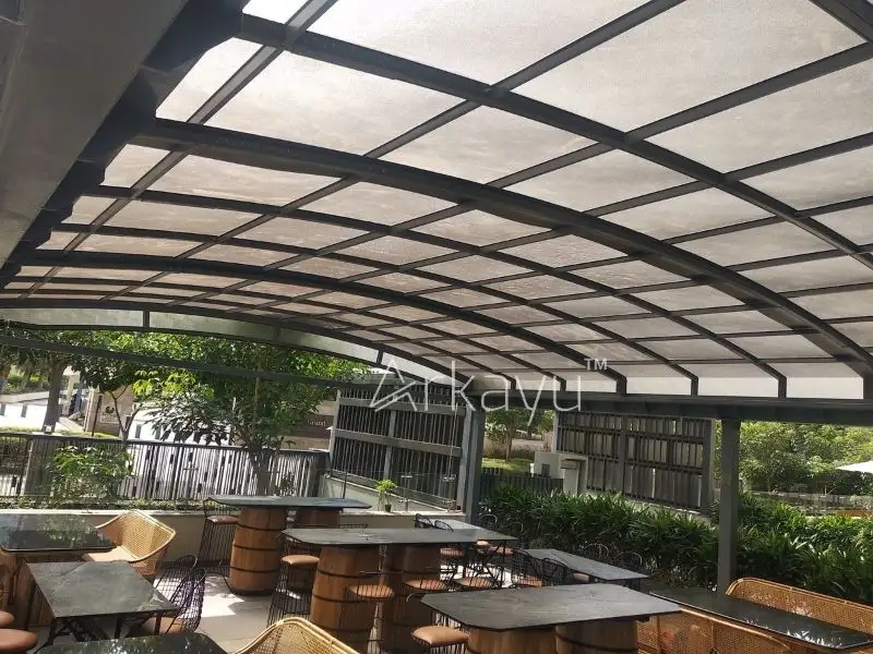arkayu aluminium pergola