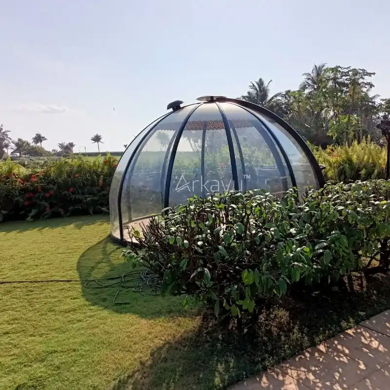 arkayu geodesic polycarbonate dome