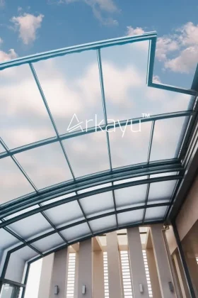 Arkayu Patio Retractable Roof Enclosure