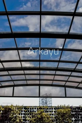 arkayu sliding polycarbonate retractable roof