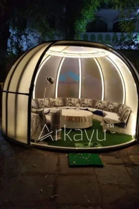 Arkayu Polycarbonate dome for a house in Hyderabad 26