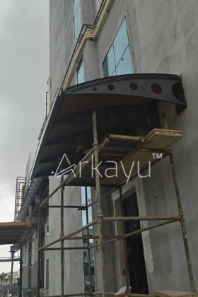 polycarbonate pergola arkayu