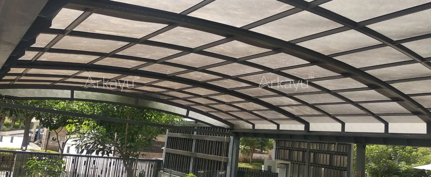 arkayu aluminium pergola
