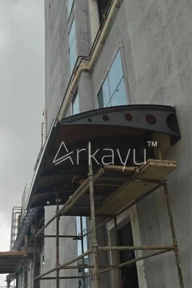 arkayu polycarbonate pergola
