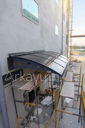arkayu polycarbonate pergola