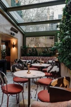 arkayu glass retractable roof for a restaurant 14