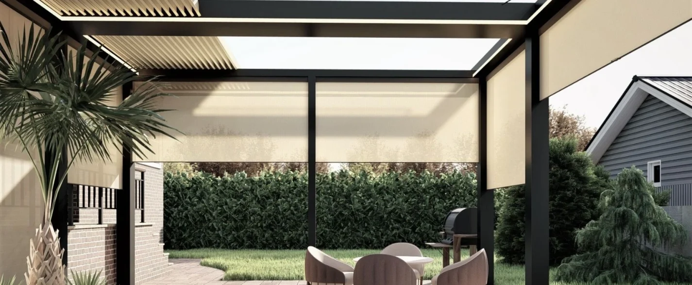 Arkayu bioclimatic louvered retractable roof 25