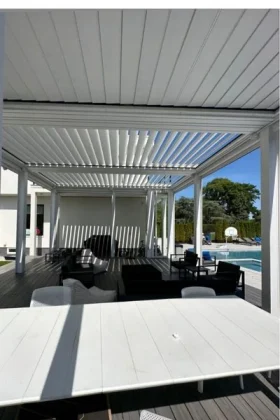 Arkayu bioclimatic louvered retractable roof 30