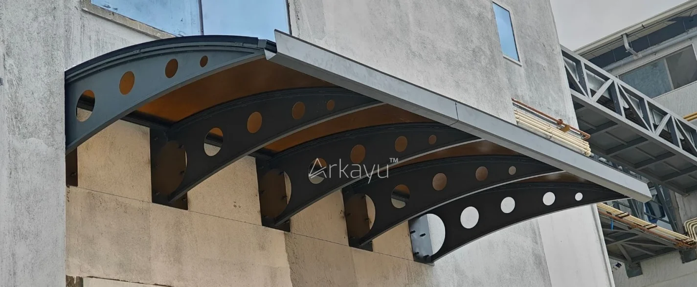 Arkayu polycarbonate pergola