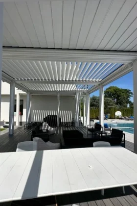 Arkayu bioclimatic louvered retractable roof 20