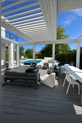 Arkayu bioclimatic louvered retractable roof 23